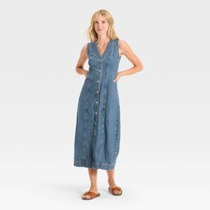 Universal Thread Blue Denim Dress